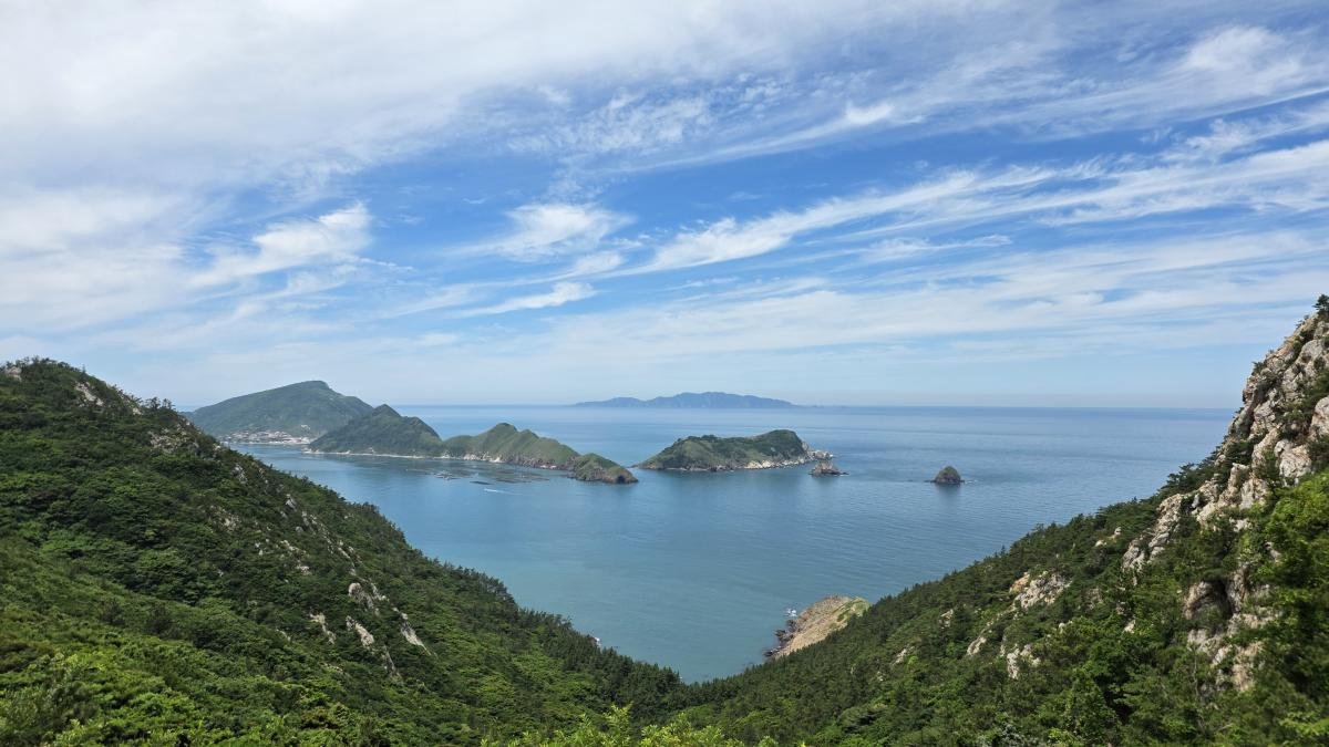 흑산도 전경 감상